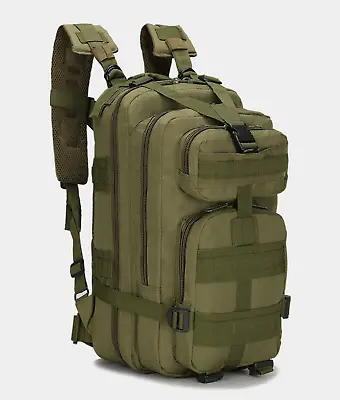 Military Tactical 25L Molle Backpack | Army Assault Bag | Rucksack Range Bag • $29.99