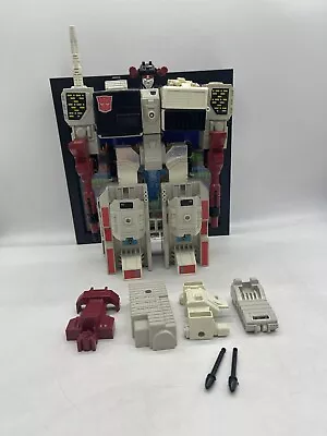 Vintage 1985 Hasbro G1 Transformers METROPLEX Autobot Approximately 60% Complete • $59.99