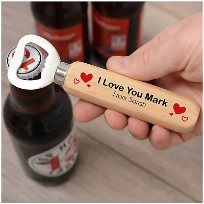 I Love You Anniversary Gifts For Him Men Boyfriend Husband From Girlfriend Wife • £6.99