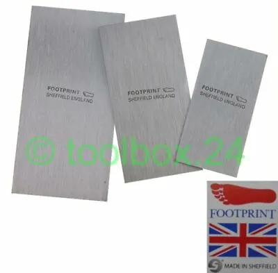 Genuine FOOTPRINT 3pc Square Cabinet Scraper Set For Wood Finishing FOO241 241 • £19.99