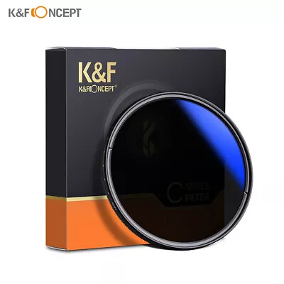 K&F CONCEPT 67mm Ultrathin Variable Filter ND2 To ND400 Adjustable • $28.55