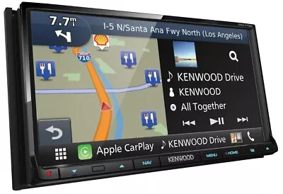 Kenwood DNX773S Radio GPS Navigation Bluetooth Multimedia DVD USB MP3 Dual DIN  • $524