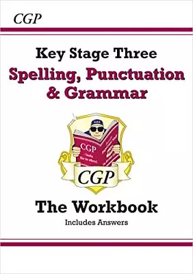 Spelling Punctuation And Grammar For KS3 - Workbook (with Answe... By CGP Books • £3.59