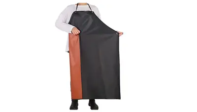 $63.21 • Buy Work Cloth Butcher Apron Fish Waterproof Vinyl Chemical Resistant Rubber Lab Use