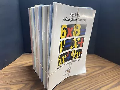 Videotext Algebra Complete Book Set Modules A-F • $70