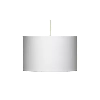 Fabric Drum Lampshade Ceiling Pendant Light Shade Cream Grey Or White • £16.98