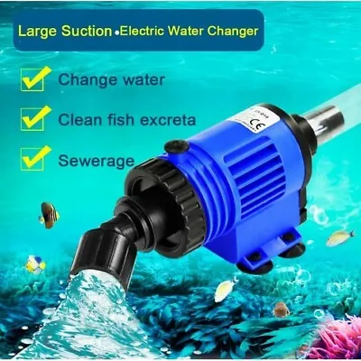 $59.99 • Buy HIKARI Vacuum Suction Cleaner Siphon Fish Tank Aquarium Water Changer 1080L/H