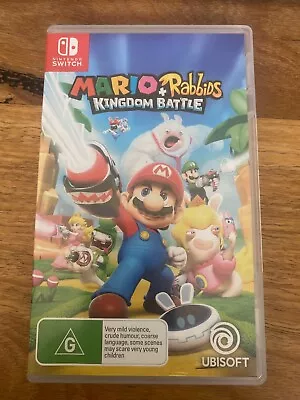 Mario And Rabbids Kingdom Battle (Nintendo Switch 2017) • $30