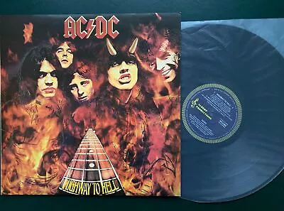 AC/DC Highway To Hell 1979 Australian 1st Pressing Blue Label Vinyl LP Record EX • $699