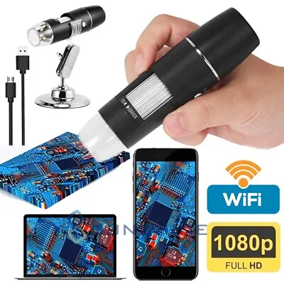 $32.83 • Buy 1000X Wireless Digital Microscope Handheld USB HD Inspection Camera Magnifier