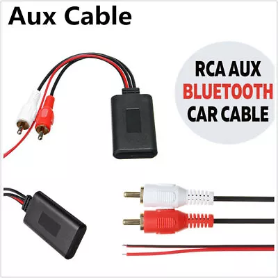 2RCA AUX-In Cable Wire For Music Stereo Audio Adapter Wireless BT Universal • $21.48