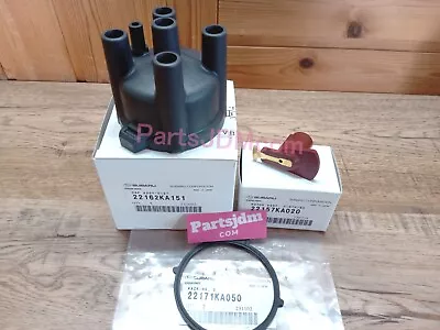 Subaru Genuine Distributor Cap Rotor Sambar 22162ka151 22157ka020 22171ka050 • $65