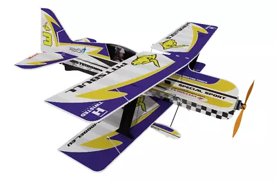 Hacker Models 30  EPP PittsBull Blue 3D Airplane Model Kit - Twisted Hobbys • $109.99