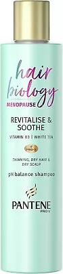 Pantene Revitalize & Soothe Menopause Shampoo Hair Thickening Shampoo 250ml. • £3.85