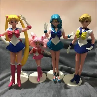 Sailor Moon Doll Figure Set Of 4 No Box Vintage • $1331.48