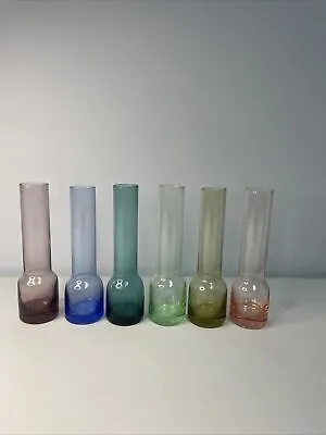 Glassware Multi-color Vodka Shot Glass Set With Chill Bowl.  6 Pieces -n- • $12