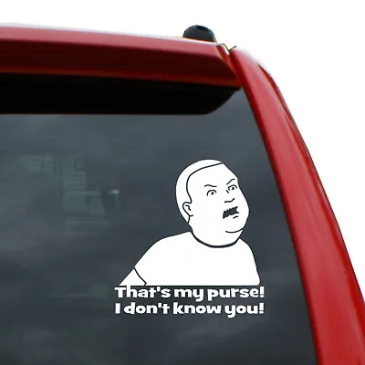 $4.99 • Buy Bobby - King Of The Hill Vinyl Decal | Color: White | 5  Tall