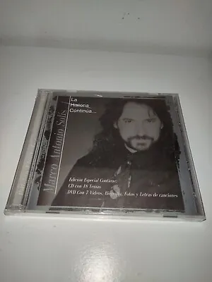 ✅ 2003 La Historia Continúa By Marco Antonio Solís Edicion Especial CD Sealed • $15.79