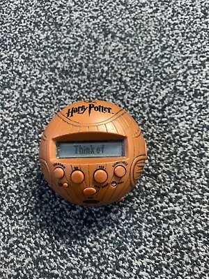 Harry Potter 20Q Golden Snitch Electronic Questions Game Mattel 2007 Radica • £12.99