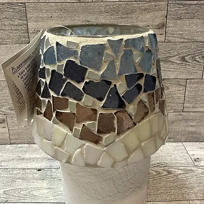 HOME INTERIORS Mosaic Candle Shade Topper 3.75x5  A • $7.69