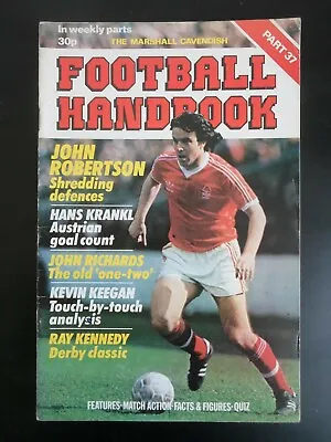 £2.95 • Buy Marshall Cavendish Football Handbook  Walsall  Part 37
