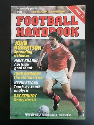 Marshall Cavendish Football Handbook  Walsall  Part 37 • £2.95