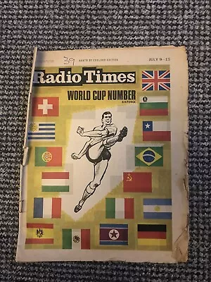 1966 Radio Times - 1966 World Cup Number - July 9-15 - North Of England Edition • £0.99