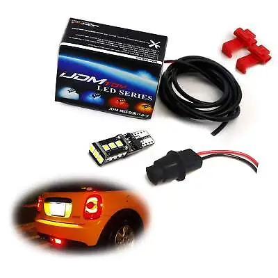 (1) 921 W16W LED Replacement Bulb W/Rear Fog Lamp Enable Adapter For MINI Cooper • $21.09