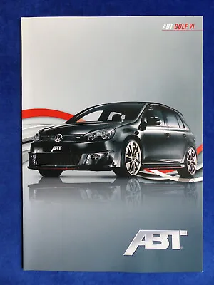 ABT Golf VI Tuning VW Golf GTI GTD R - Brochure 2012 • $6.38