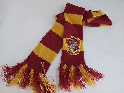 Harry Potter Fans House Gryffindor Logo Scarf Soft Warm Costume Cosplay Wizard • $5.99