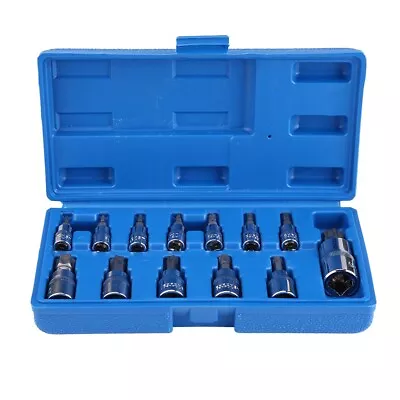 13Pcs Torx Star Bit Socket Set 1/2inch  3/8inch 1/4inch Drive • $18.96