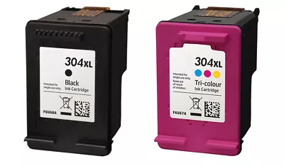 Hp 304xl Black & Colour Ink Cartridge 304 For Envy 5000 5010 5020  Refilled Hp • £19.77