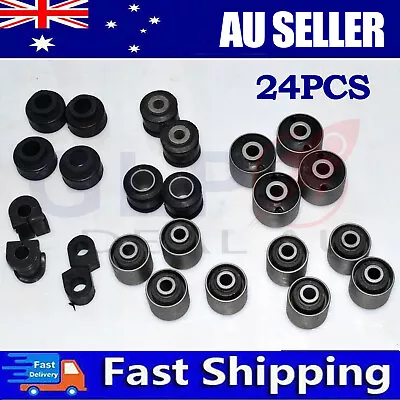 24PCS For Nissan Patrol GQ Y60 GU Y61 Full Suspension Arm Bush Kit • $145