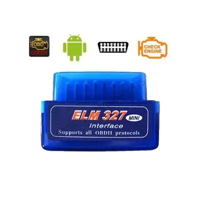 Mini Bluetooth OBD2 Car Scanner ELM327 V2.1 For Android Torque Auto Tool OBDII • £4.09