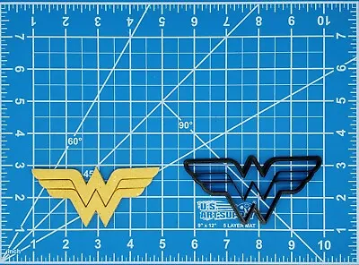 Wonder Woman Cookie Fondant Cutter Set - Large Sizes! • $7.49