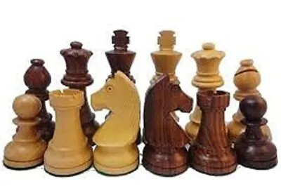 Wooden Chess Coins Chess Pieces Designer For Professional Players Strategy • $18.99