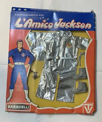 Vintage MEGO ACTION JACKSON SPACE RESCUE SQUAD OUTFIT Action Figure MIB 1974 • $34.99