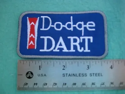 Dodge Dart Scat Pack Racing Mopar Uniform Hat Patch • $9.99