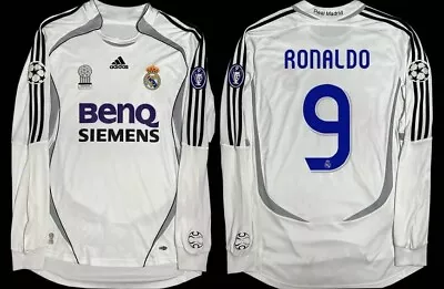 Real Madrid Retro 2006 2007 Ronaldo Van Nistelrooy • $55.49