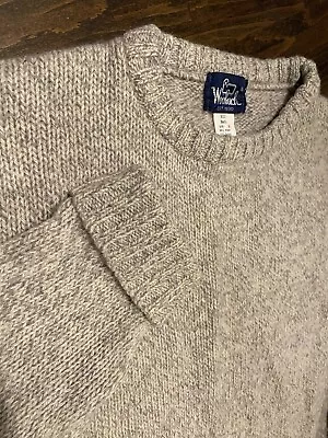 Vintage Woolrich Sweater Mens M 90's Wool Knit Grandpa Indie 9111 Wool Blend • $29.99