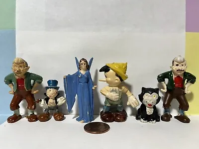 Marx Plastic Figures Disney Pinocchio Characters DisneyKings Germany Holland • $29.99