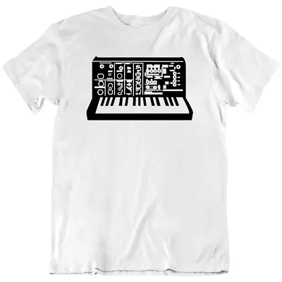 Synthesizer Korg Moog Analog Sun Ra Keyboard Piano Dance Dj T Shirt Gift New • $18.98