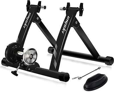 Unisky Bike Trainer Stand Indoor Riding Steel Bicycle Exercise Stand Fits 26-28  • $49.95