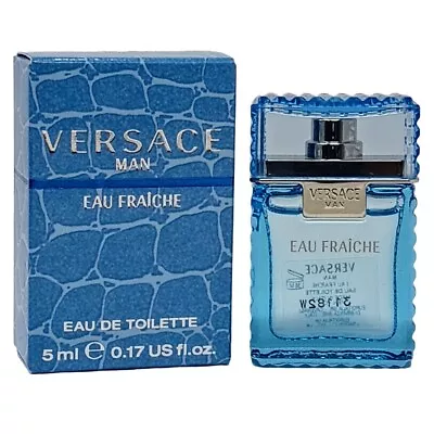 Versace Man Eau Fraiche EDT Mini 5 Ml - Citrus Tonic Dab-On • $9.99