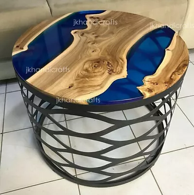 Epoxy Resin Coffee Dining Table Top Acacia Wood Table Custom Order Size 12 X 60 • $135.58