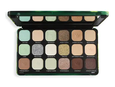 Revolution Forever Flawless Good Vibes Chilled Vibes 18 Eyeshadow Palette New • $17.99