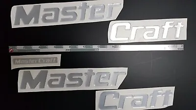 MasterCraft Boat Emblem 25  Chrome + FREE FAST Delivery DHL Express • $108.80