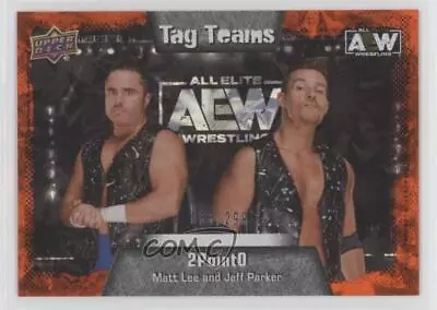 2022 AEW All Elite Wrestling Tag Teams Dynamite /299 Jeff Parker Matt Lee Patch • $1