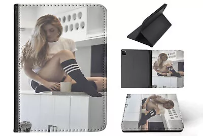 Case Cover For Apple Ipad|sexy Girl In Black Striped Socks • £27.86