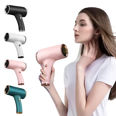 Mini Portable Rechargeable USB Cordless Hair Dryer Versatile Hairdressing Tool • $26.89